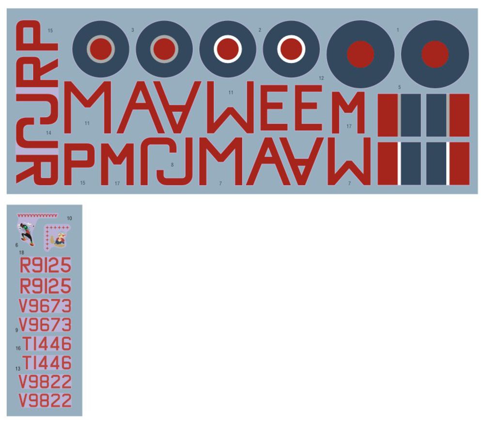 DK Decals DKD32036 1:32 Westland Lysander Mk.III No.161