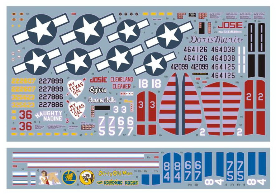 DK Decals DKD48027 1:48 348th FG 1