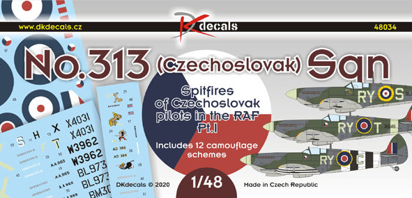 DK Decals DKD48034 1:48 No.313