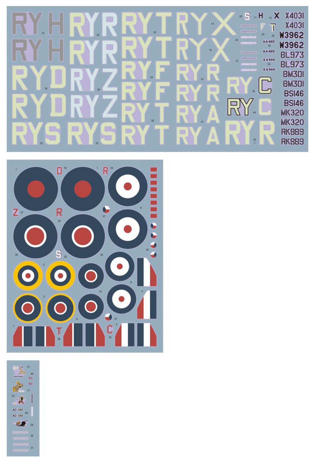 DK Decals DKD48034 1:48 No.313