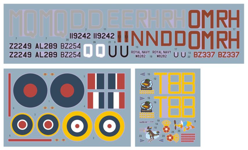 DK Decals DKD48049 1:48 Douglas Boston Mk.III in RAF service 1
