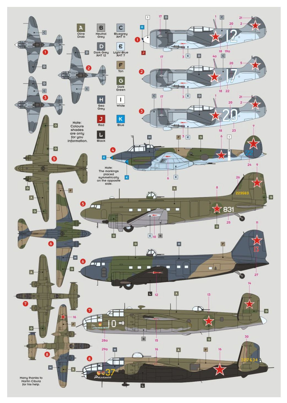 DK Decals DKD48051 1:48 Slovak National Uprising 1944