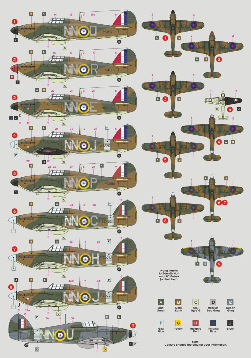 DK Decals DKD48058 1:48 No.310 Sq