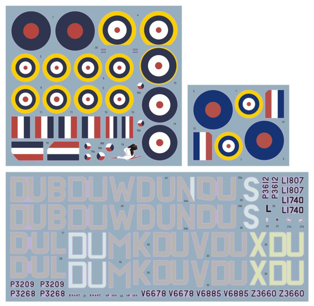 DK Decals DKD48059 1:48 No.312 Sq