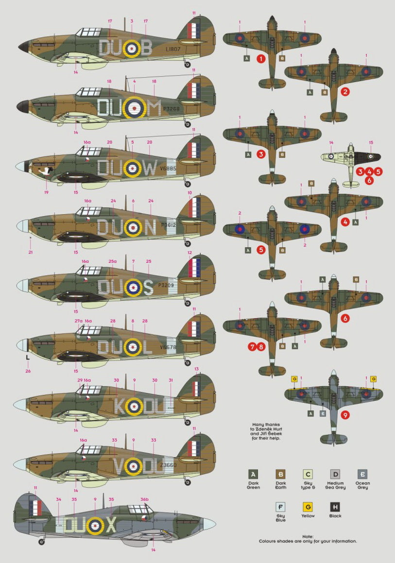 DK Decals DKD48059 1:48 No.312 Sq