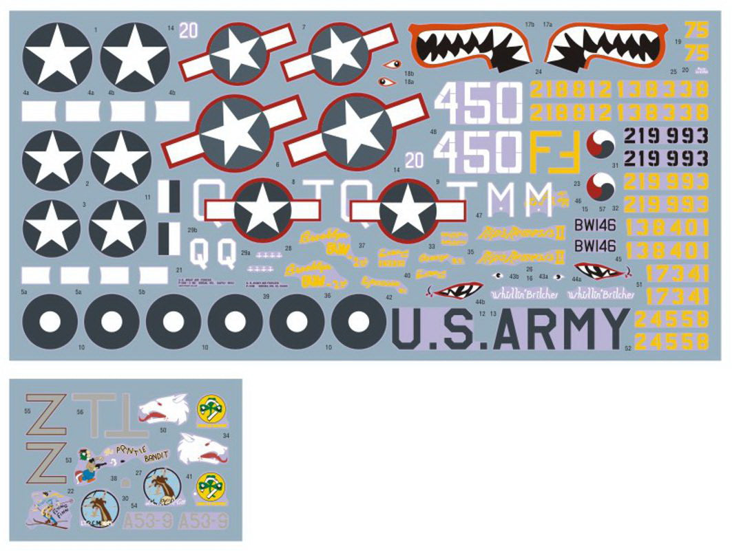 DK Decals DKD48064 1:48 Bell P-39/P-400 Airacobra 1