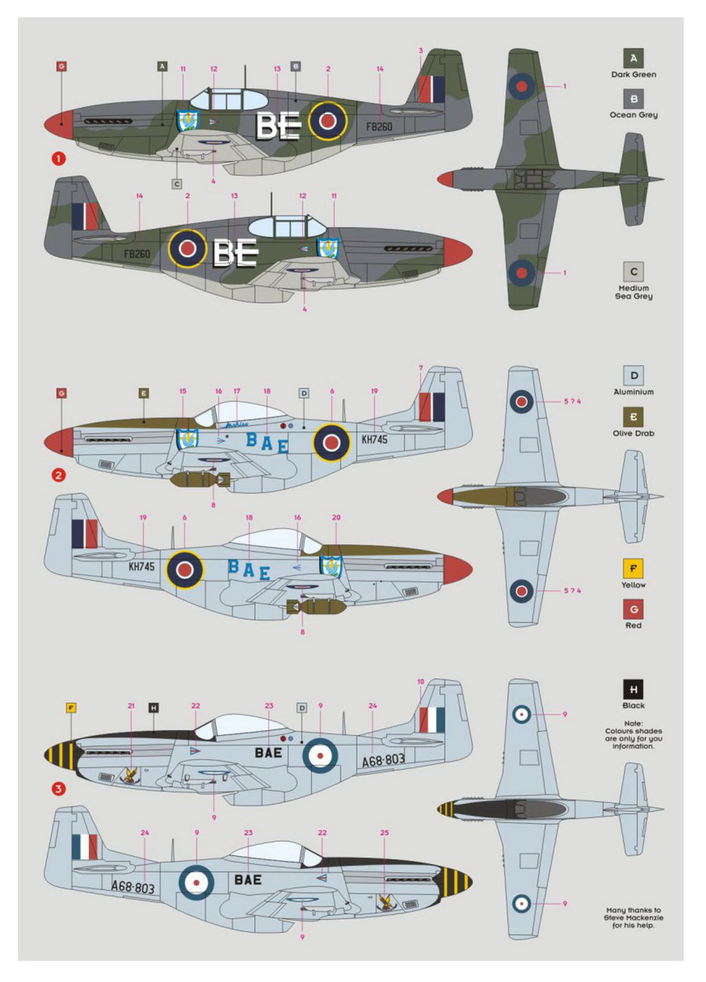 DK Decals DKD48P01 1:48 Brian A