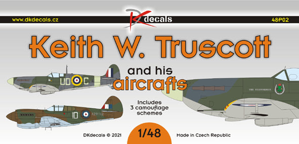 DK Decals DKD48P02 1:48 Keith W