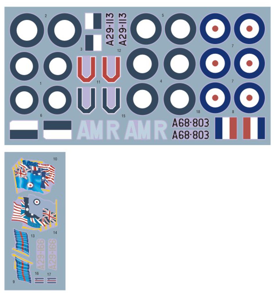 DK Decals DKD48P04 1:48 Richard Cresswell and his aircraft 1