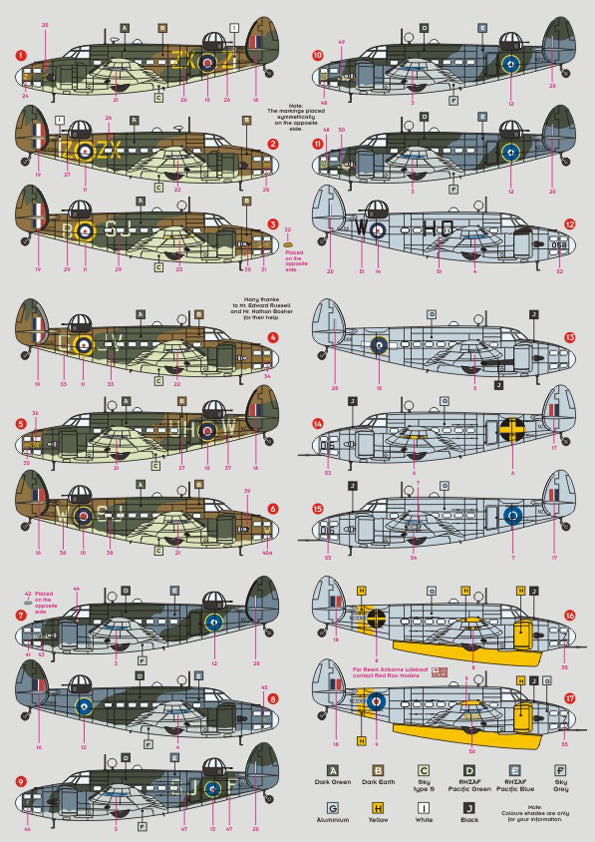DK Decals DKD72032 1:72 Lockheed Hudson in RNZAF Service