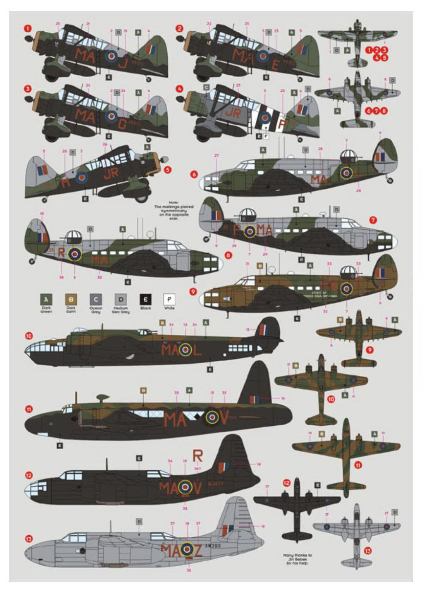 DK Decals DKD72075 1:72 No.161