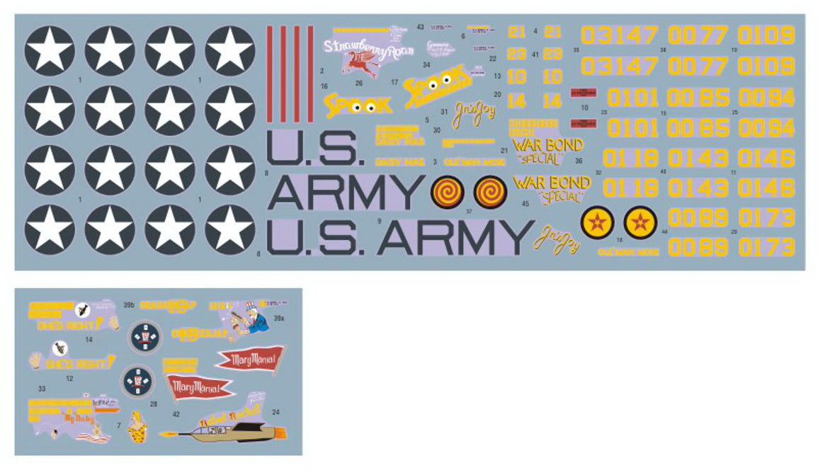 DK Decals DKD72094 1:72 89th Attack Sq