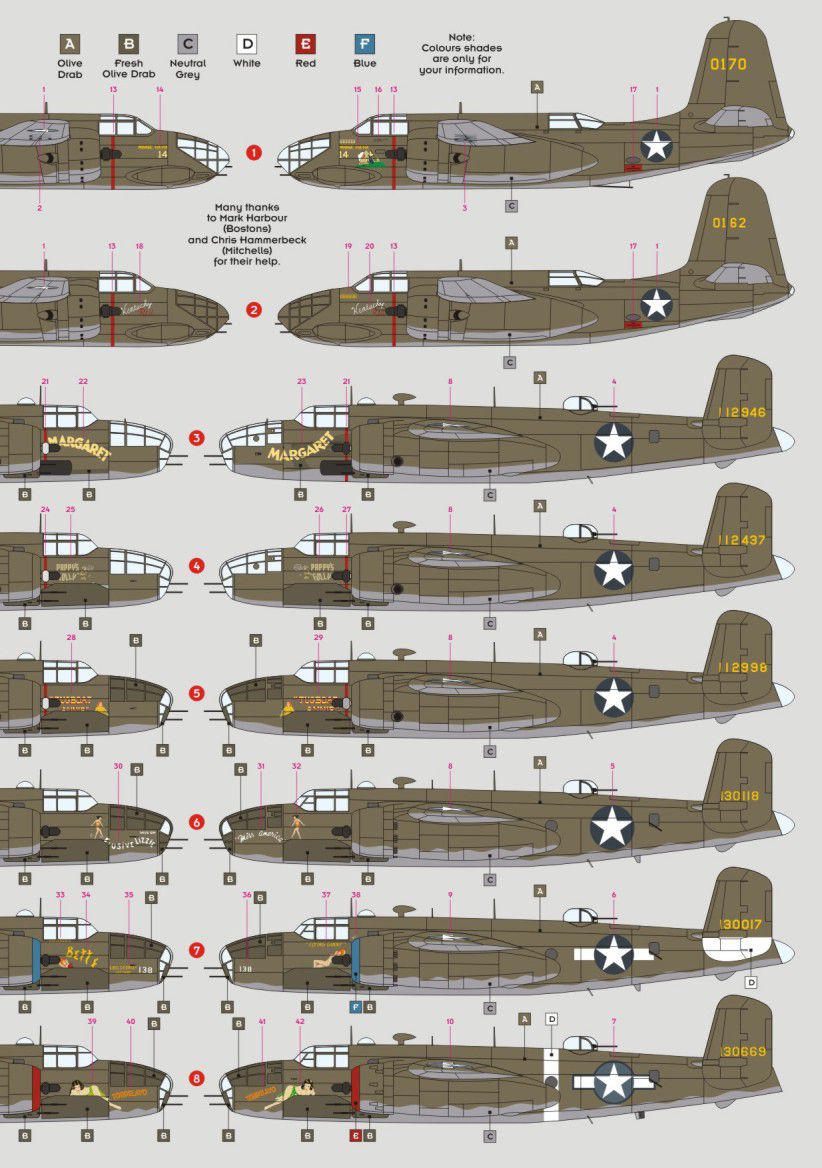 DK Decals DKD72100 1:72 Early Strafers