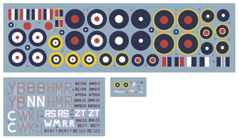 DK Decals DKD72118 1:72 Hawker Hurricane Mk.IIB in the Far East, Pt.1 1