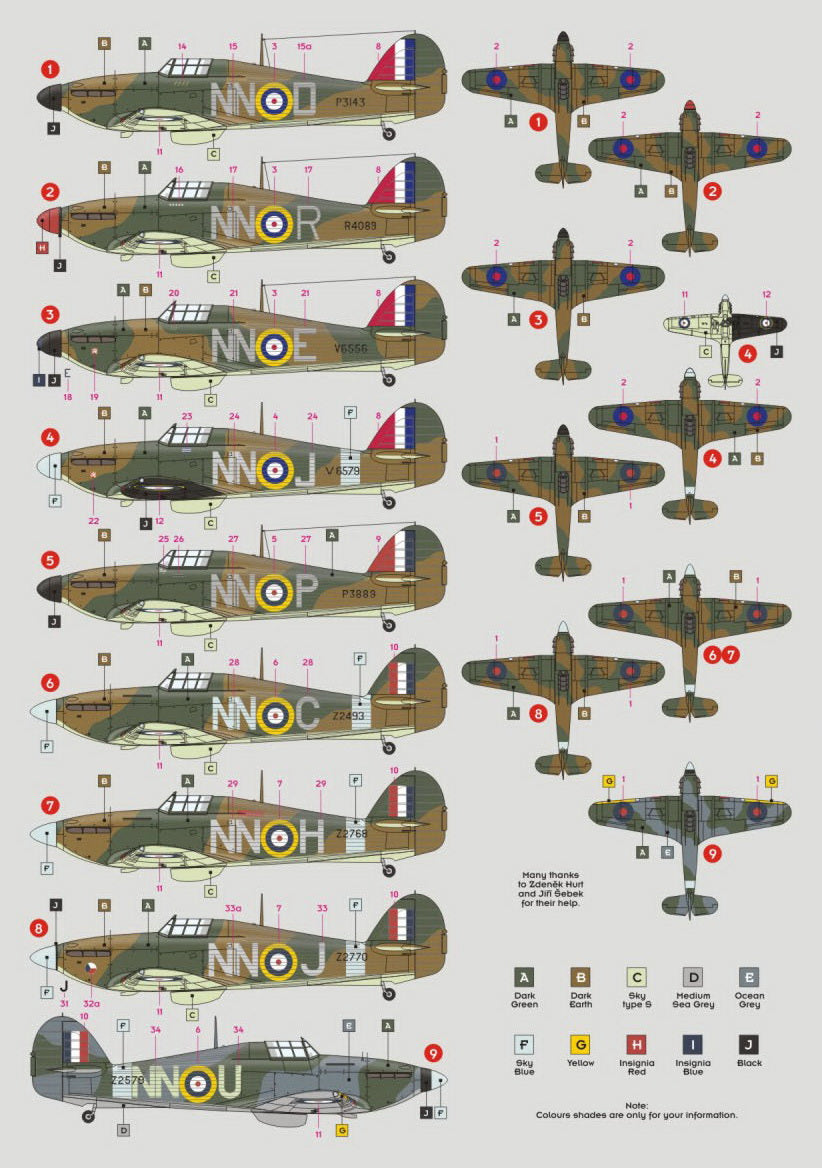 DK Decals DKD72121 1:72 No.310 Sq
