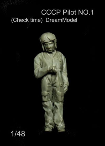 Dream Model DM0405 1:48 Soviet CCCP Pilot NO.1 for Mikoyan MIG-21/MiG-23
