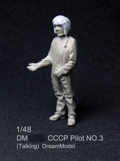 Dream Model DM0407 1:48 Soviet CCCP Pilot NO.3 for Mikoyan MIG-21/MiG-23