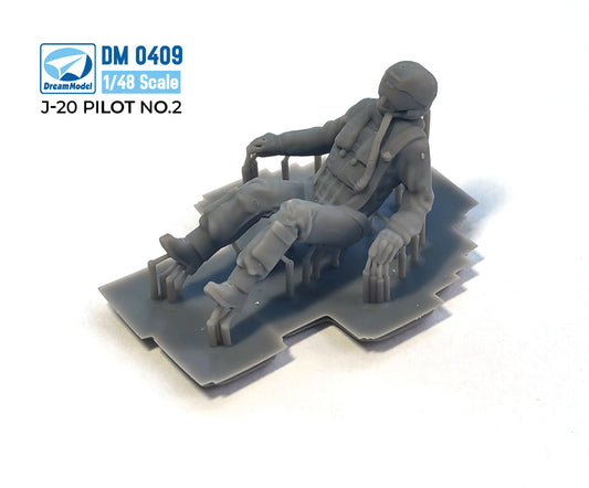 Dream Model DM0409 1:48 PLAAF Pilots for Chengdu J-20 NO.1 3D-Printed