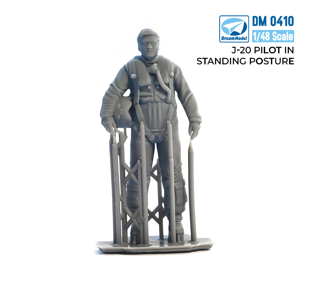 Dream Model DM0410 1:48 PLAAF Pilots for Chengdu J-20