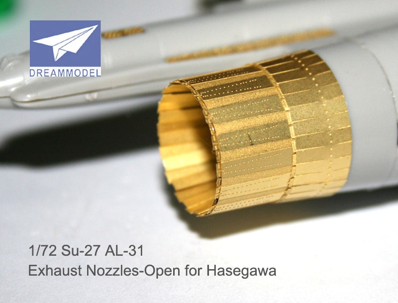 Dream Model DM0521 1:72 Sukhoi Su-27 open exhaust nozzles
