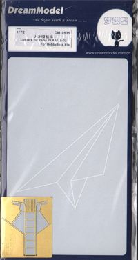 Dream Model DM0535 1:72 ladder for Chengdu J-20 Chinese Mighty Dragon Fighter