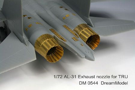 Dream Model DM0544 1:72 Sukhoi Su-27/30/33 exhaust nozzles