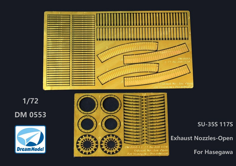 Dream Model DM0553 1:72 Sukhoi Su-35S 117S Exhaust Nozzles-Open