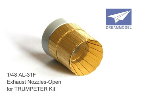 Dream Model DM2009 1:48 Chengdu J-10A/J-10B/J-10S exhaust nozzles