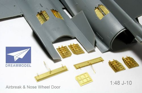 Dream Model DM2011 1:48 Chengdu J-10A/J-10B/J-10S air brake and nose wheel door
