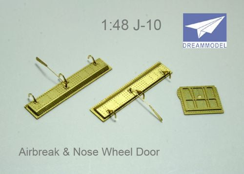 Dream Model DM2011 1:48 Chengdu J-10A/J-10B/J-10S air brake and nose wheel door