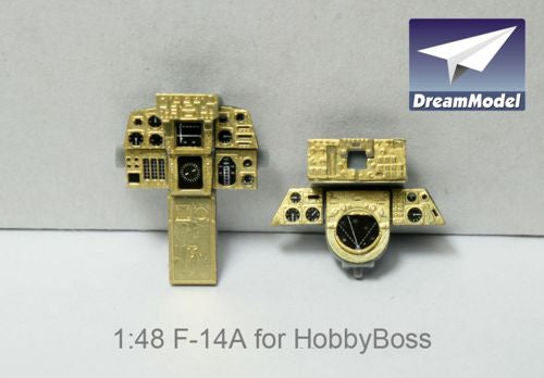 Dream Model DM2014 1:48 Grumman F-14A Tomcat cockpit and details set
