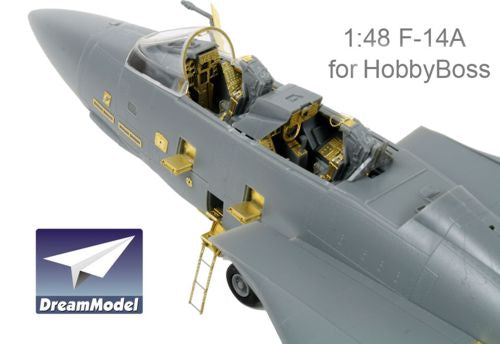 Dream Model DM2014 1:48 Grumman F-14A Tomcat cockpit and details set