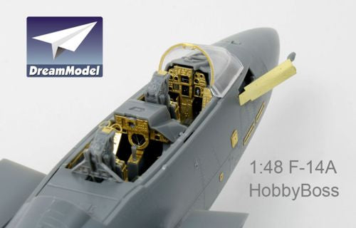 Dream Model DM2014 1:48 Grumman F-14A Tomcat cockpit and details set