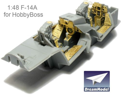 Dream Model DM2014 1:48 Grumman F-14A Tomcat cockpit and details set