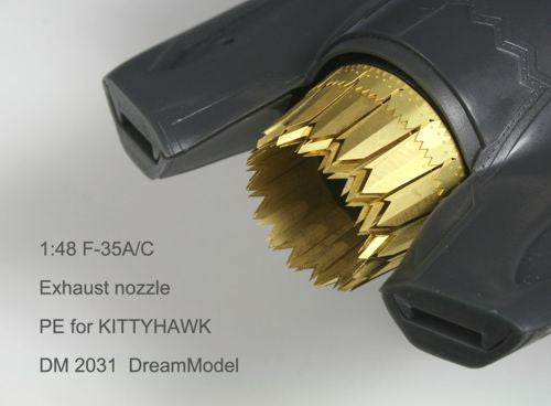 Dream Model DM2031 1:48 Lockheed-Martin F-35A/F-35C Lightning II exhaust
