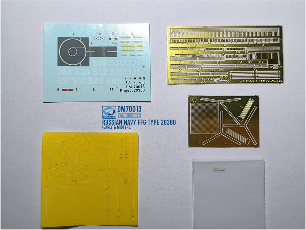 Dream Model DM700013 1:700 Russian Navy FFG Project 20380 + 3D Parts