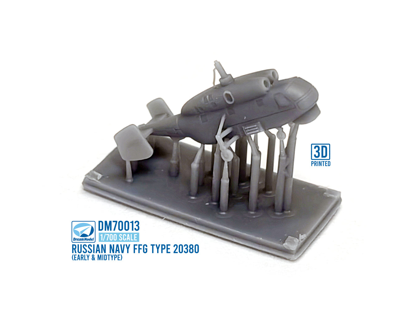 Dream Model DM700013 1:700 Russian Navy FFG Project 20380 + 3D Parts