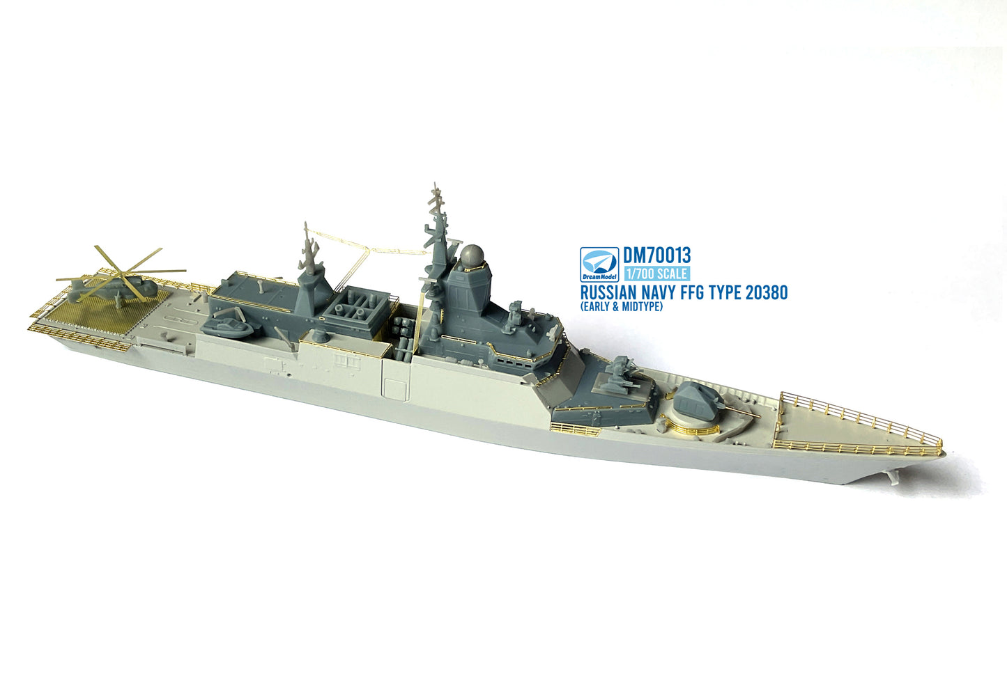 Dream Model DM700013 1:700 Russian Navy FFG Project 20380 + 3D Parts