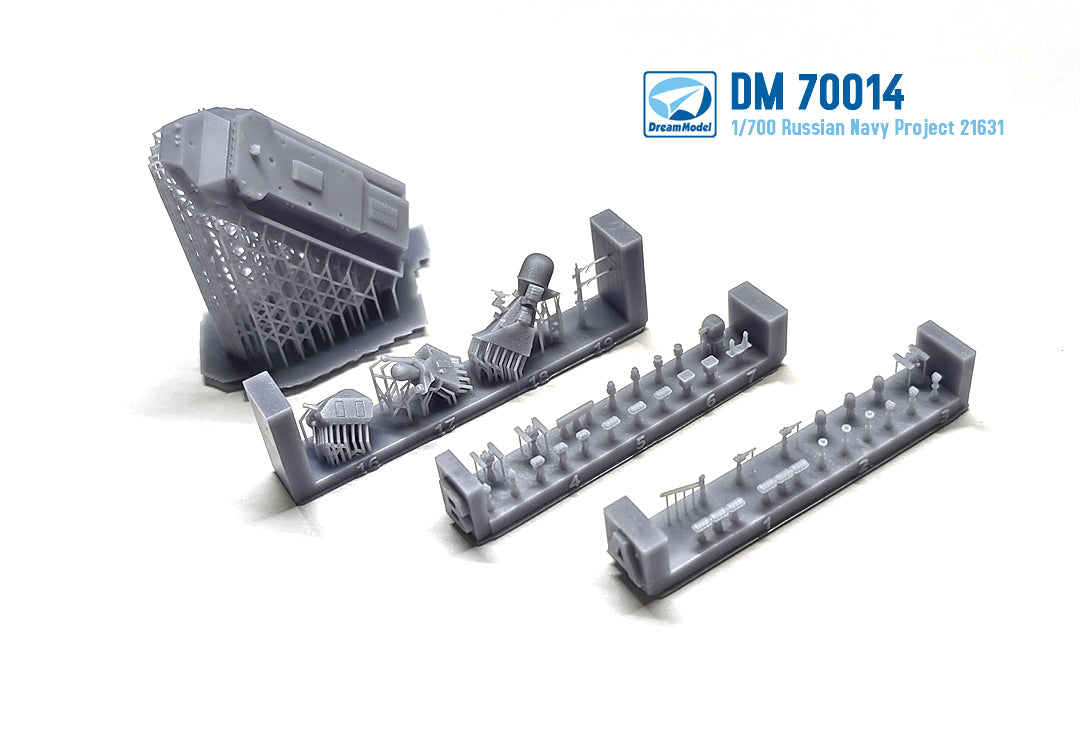 Dream Model DM700014 1:700 Russian Navy FFG Project 21631 + 3D Parts