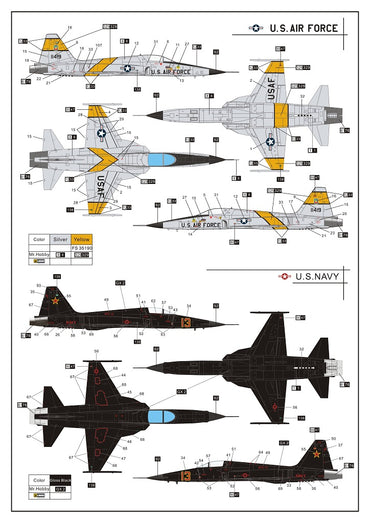 Dream Model DM720013 1:72 Northrop F-5E Tiger II