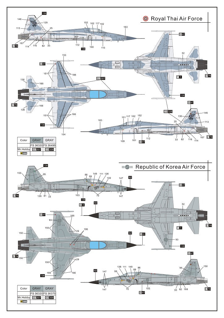 Dream Model DM720013 1:72 Northrop F-5E Tiger II