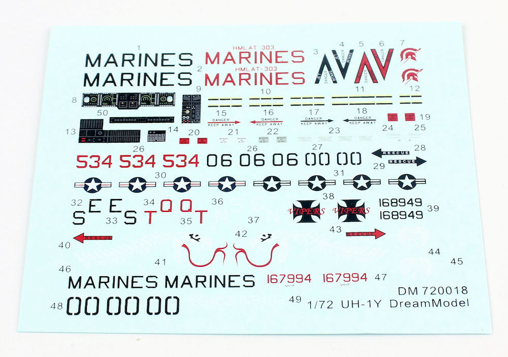 Dream Model DM720018 1:72 Bell UH-1Y 'Venom' U.S Marines