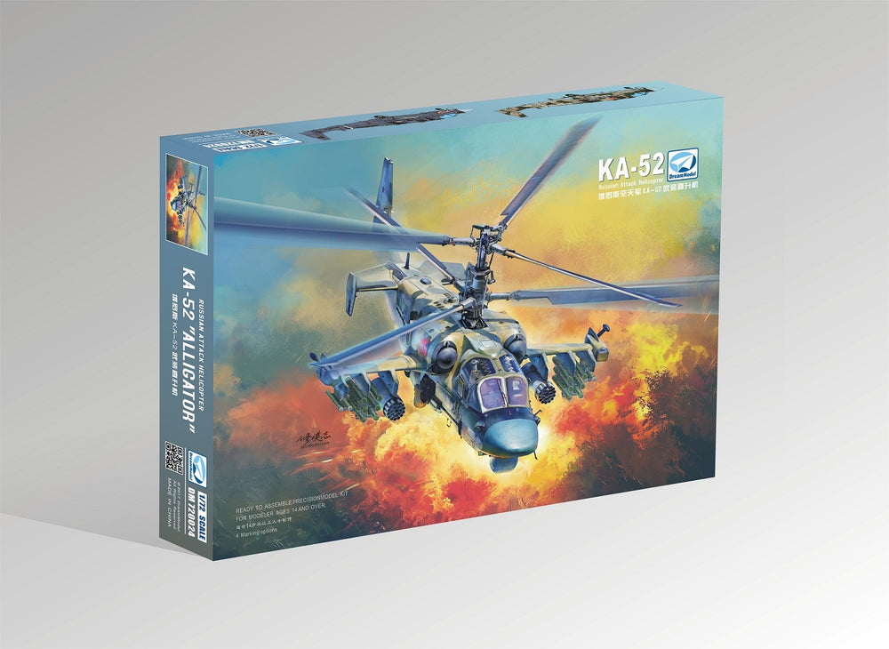 Dream Model DM720024 1:72 Kamov KA-52 "Alligator" Russian attack helicopter