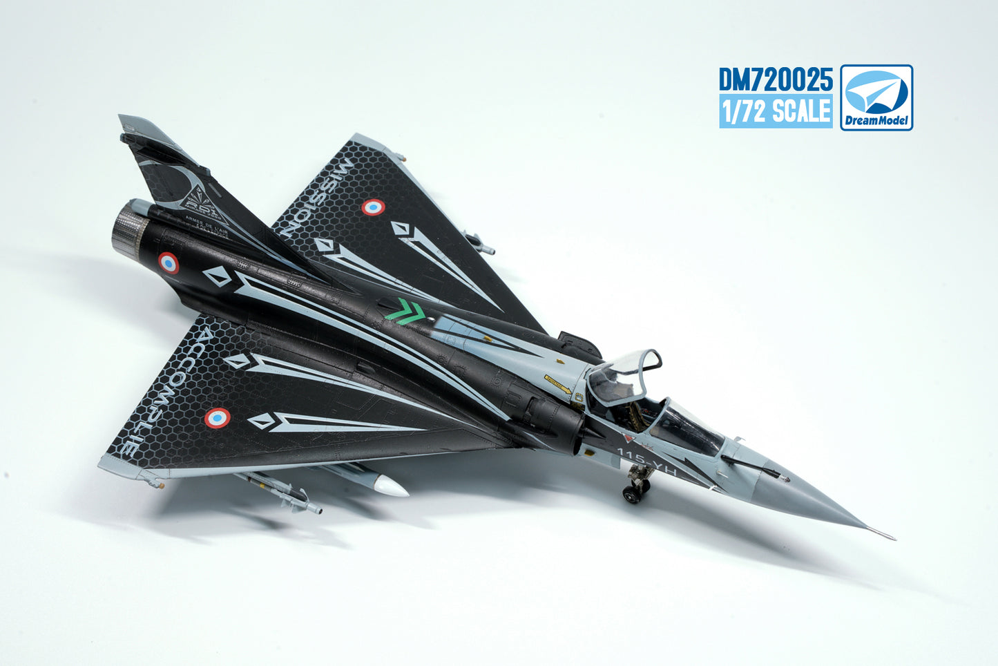 Dream Model DM720025 1:72 Mirage 2000C Mission Accomplie