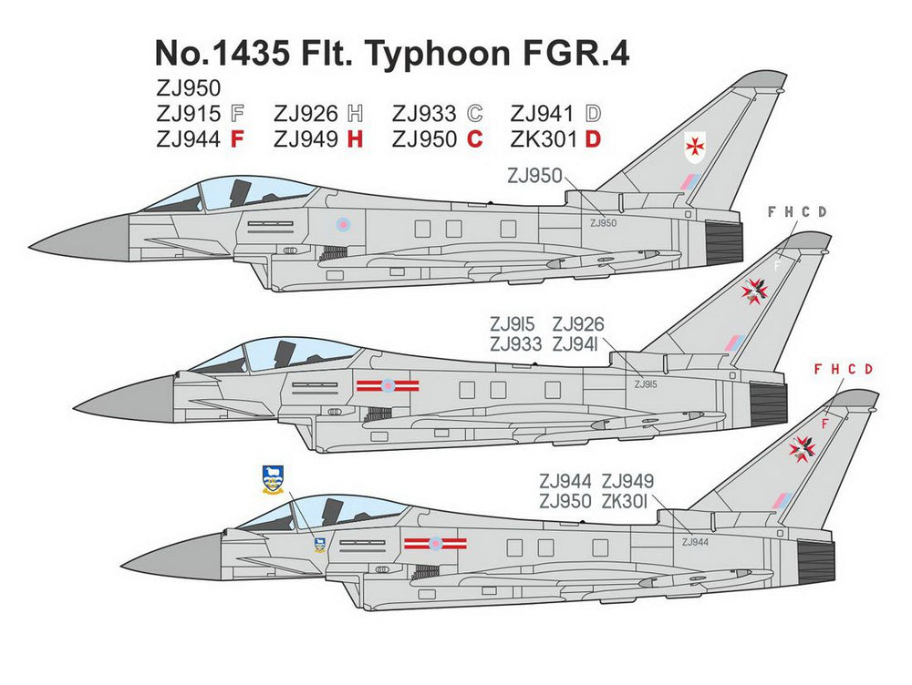 Mark I Decals DMF14404 1:144 No.1435 Flt