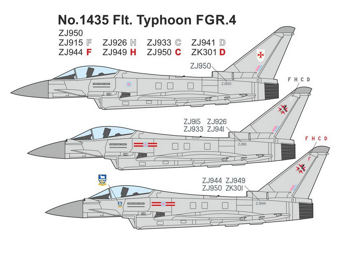 Mark I Decals DMF14404 1:144 No.1435 Flt