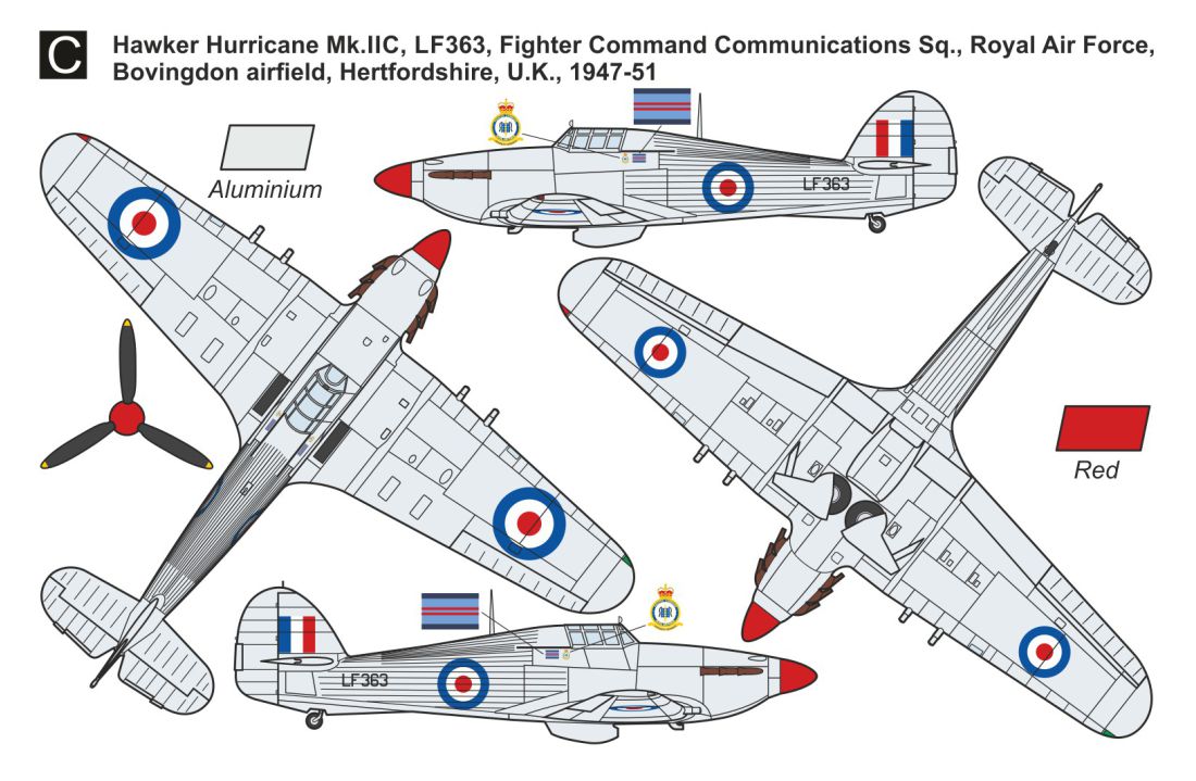 Mark I DMF14419 1:144 Unarmed Hawker Hurricane Mk.I G-AFKX