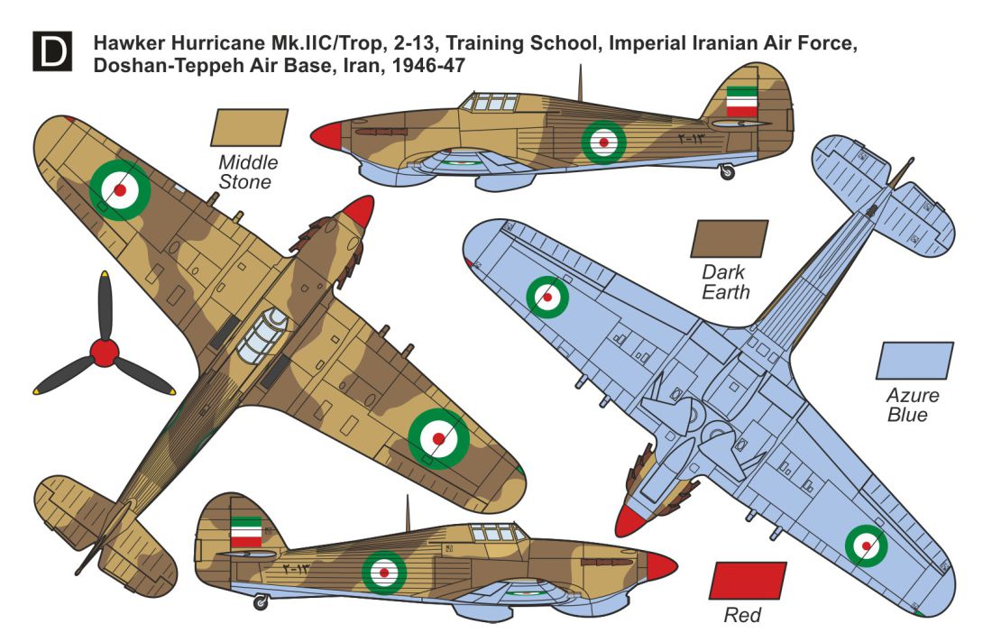 Mark I DMF14419 1:144 Unarmed Hawker Hurricane Mk.I G-AFKX