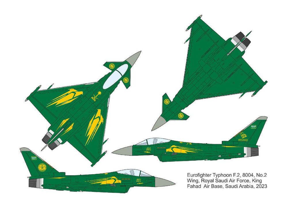 Mark I DMF14433 1:144 Middle East Eurofighter Typhoon Decals