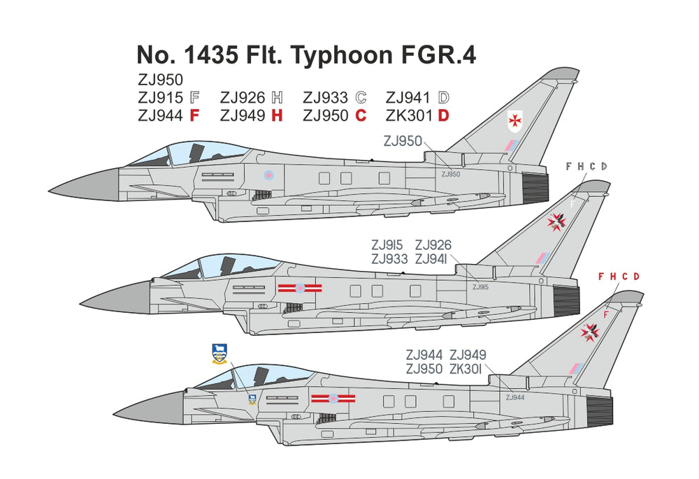 Mark I Decals DMF7204 1:72 No.1435 Flt